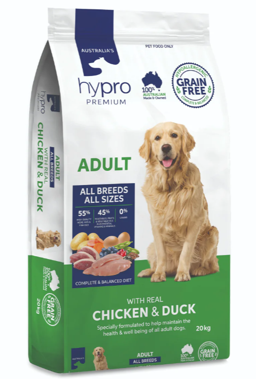Hypro Premium – Adult Dog – Chicken & Duck GRAIN FREE