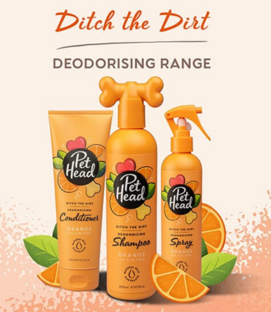 Pet Head – Ditch the Dirt grooming ranges