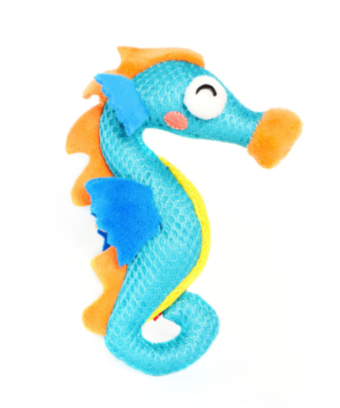 GiGwi – Dental Mesh – Catnip Seahorse