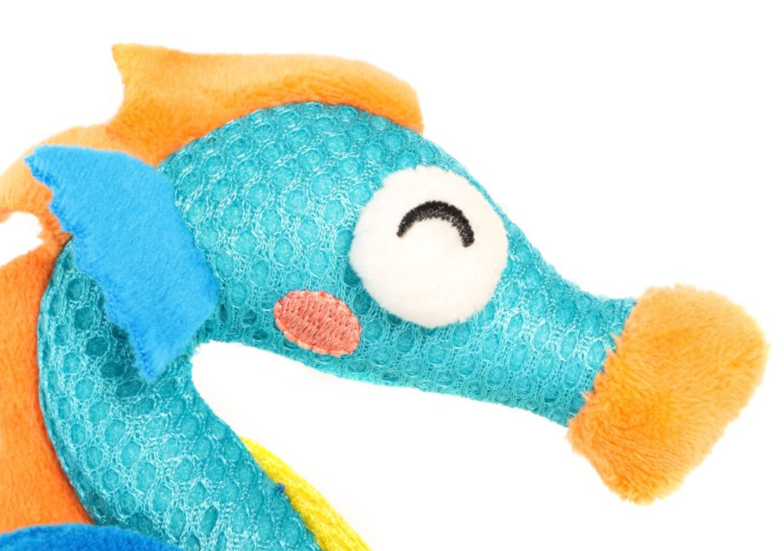 GiGwi – Dental Mesh – Catnip Seahorse