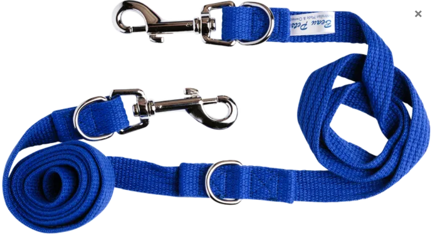 Beau Pets – Cotton Webbing Lead – Adjustable