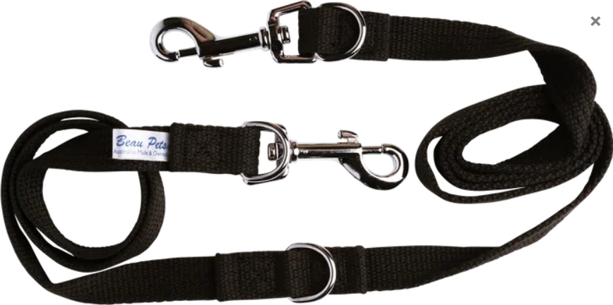 Beau Pets – Cotton Webbing Lead – Adjustable