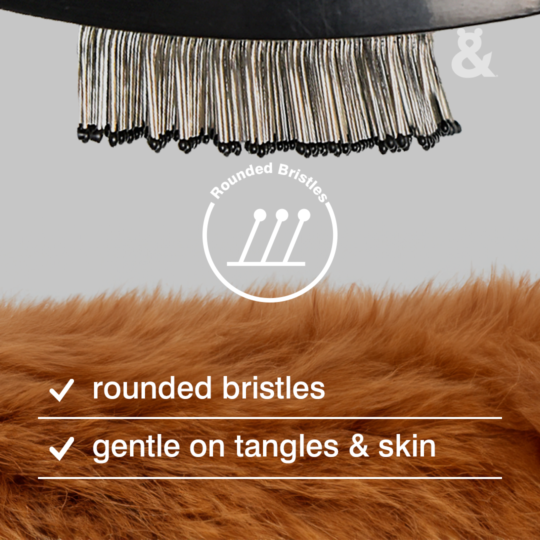 Rufus & Coco Self Cleaning Slicker Brush
