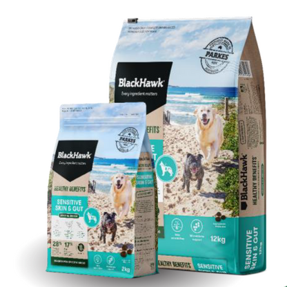Black Hawk – Adult Dog – Healthy Benefits – Sensitive Skin & Gut