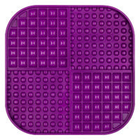 LickiMat Slomo Wet & Dry Double Slow Food Dog Bowl - X-Large