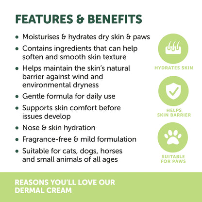 Natural Animal Solutions - Dermal Cream - 60g