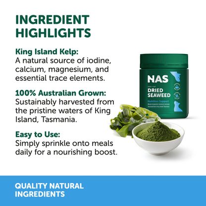 Natural Animal Solutions - Dried Seaweed - 300g