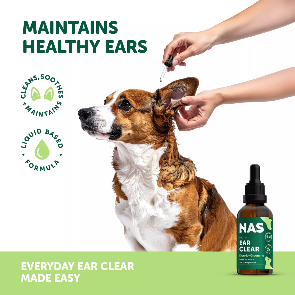 Natural Animal Solutions - Ear Clear - 50ml