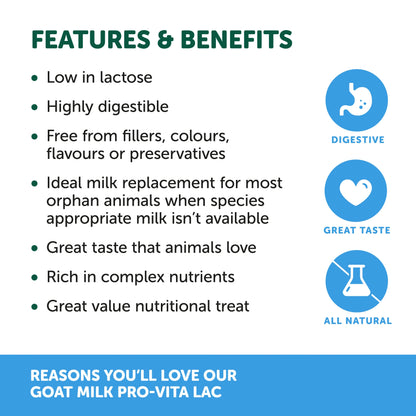 Natural Animal Solutions - Goat Milk Powder - 400g