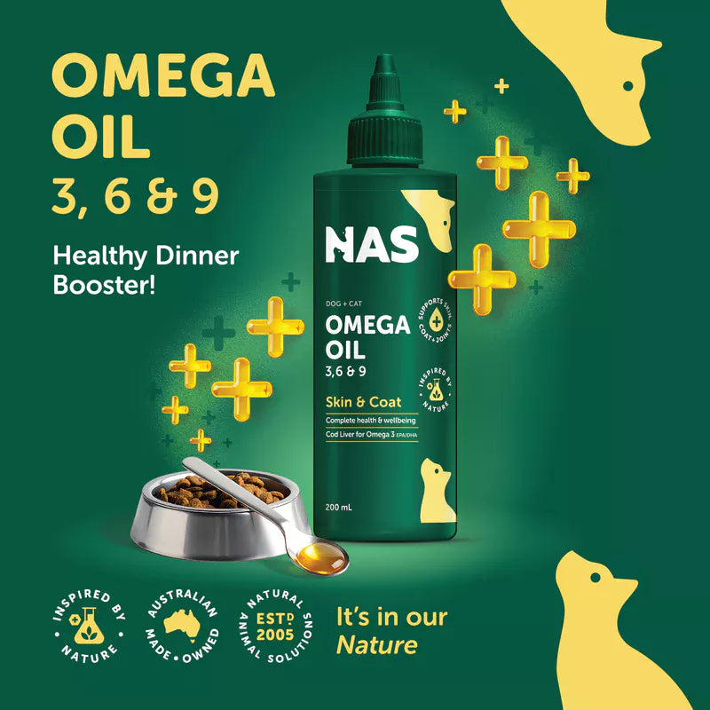 Natural Animal Solutions – Omega Oil 3, 6 & 9