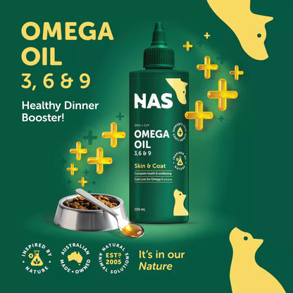 Natural Animal Solutions – Omega Oil 3, 6 & 9