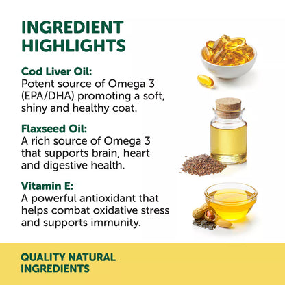 Natural Animal Solutions – Omega Oil 3, 6 & 9