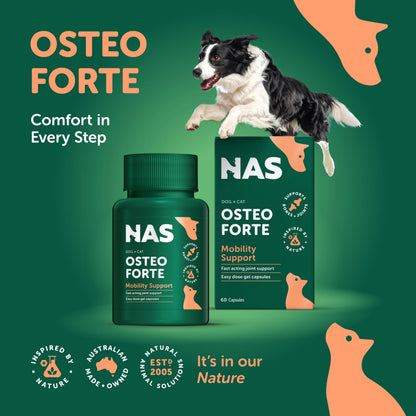 Natural Animal Solutions - OsteoForte - 60 capsules