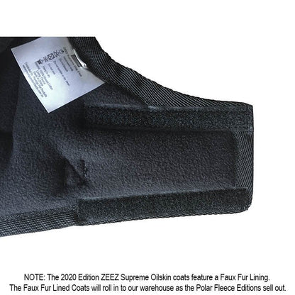 ZeeZ – Waterproof Supreme Dog Coat – Oil Skin/Black