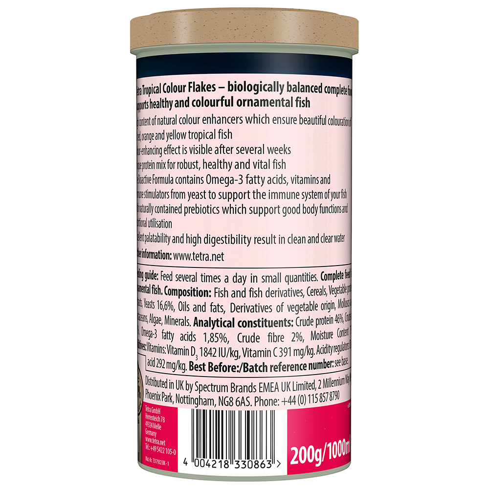 Tetra – Tropical – Colour Flakes
