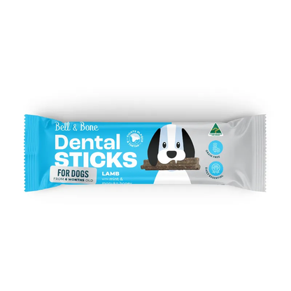 Bell & Bone Dog Dental Sticks Lamb Mint Honey 44Pk