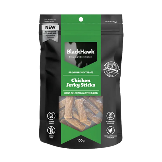 Black Hawk Dog Treats Chicken Jerky Sticks