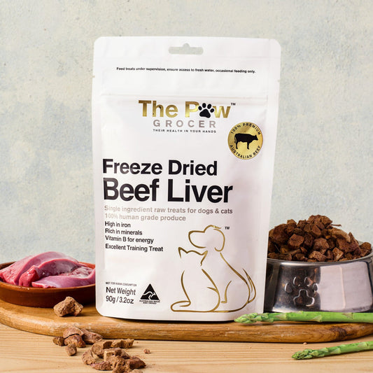 The Paw Grocer Freeze Dried Beef Liver 90G