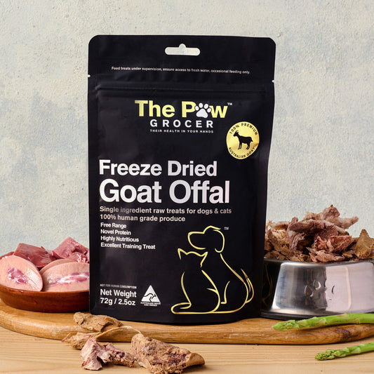 The Paw Grocer Black Label Freeze Dried Goat 72G