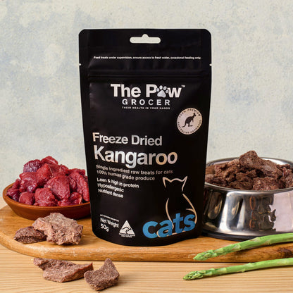 The Paw Grocer Black Label Freeze Dried Kangaroo - Cats 50G