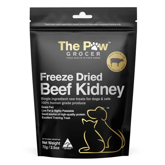 The Paw Grocer Black Label Freeze Dried Beef Kidney 72G