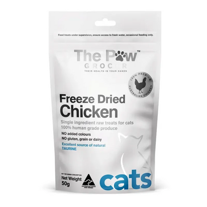 The Paw Grocer White Cat Freeze Dried Chicken Thigh 50G
