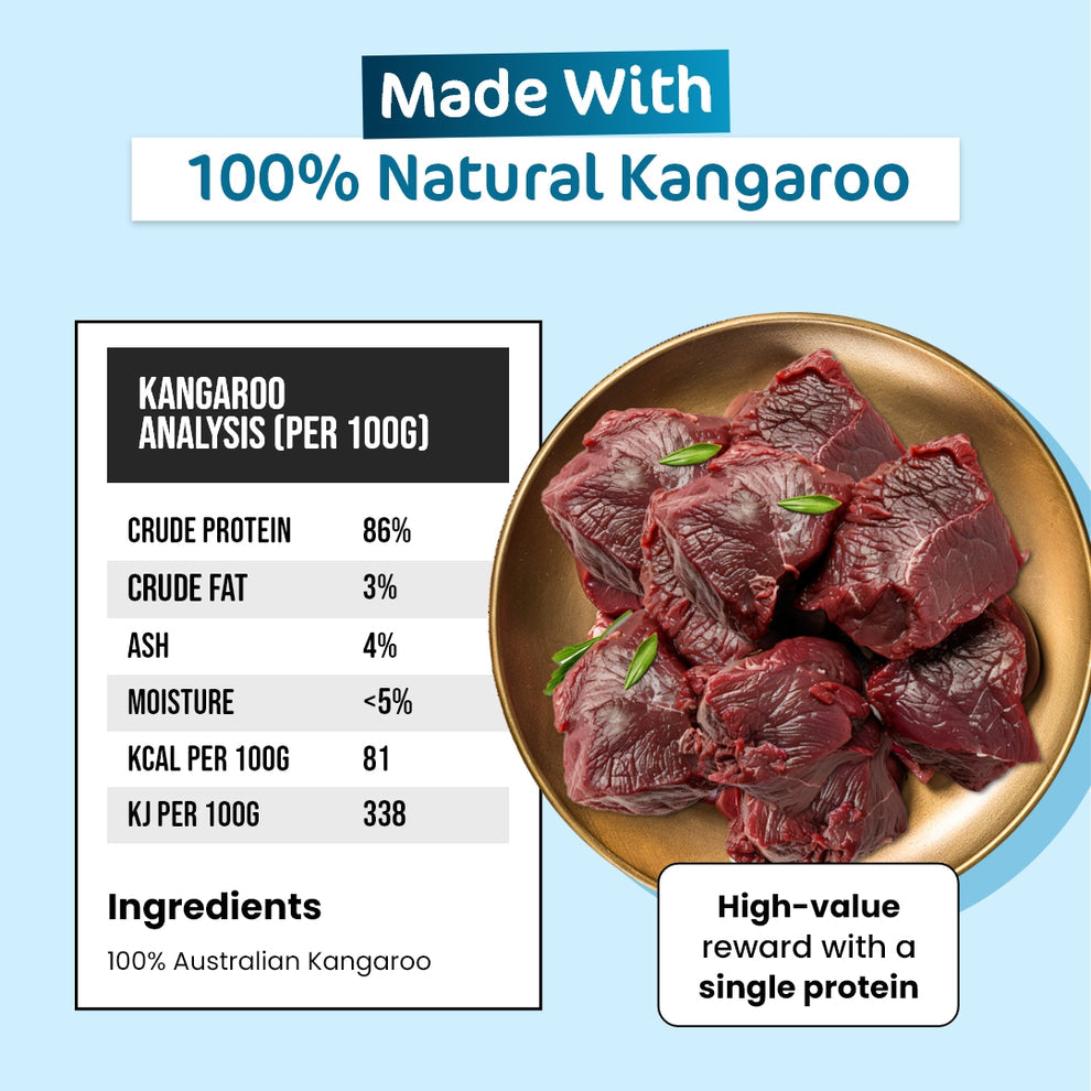 The Paw Grocer Black Label Freeze Dried Kangaroo - Cats 50G