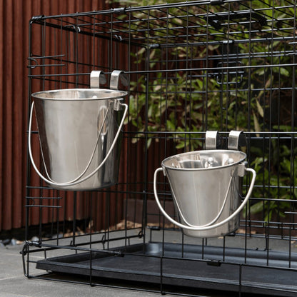 Superior Pet – Stainless Steel Flat Sided Bucket