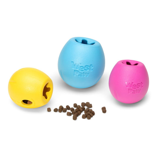 West Paw Rumbl Treat Dispensing Dog Toy - Guaranteed Tough