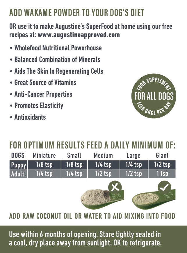 Augustine Approved Wakame Powder 250G