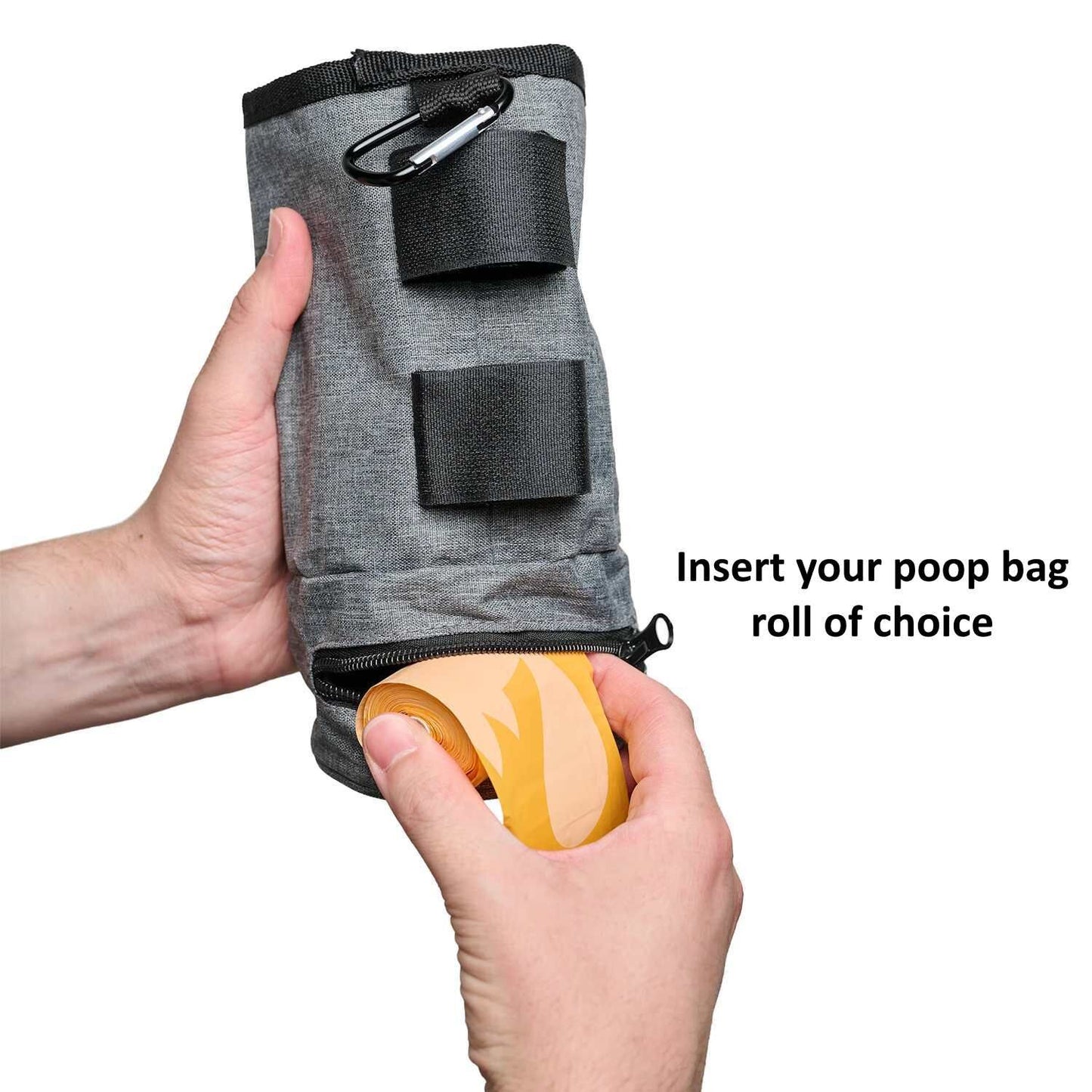 All Fur You Dog Poop Can Grey