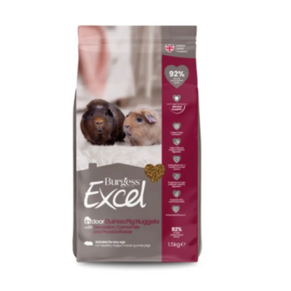 Burgess Excel Indoor Guinea Pig Nuggets 1.5Kg