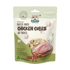 Freecat Freeze Dried Chicken Cubes Cat Treats 50G