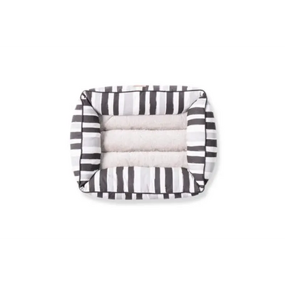 Mog & Bone Bolster Dog Bed Peb Blk Brush Small