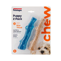 Petstages Puppy 2 Pack Tpe Dogwood Small