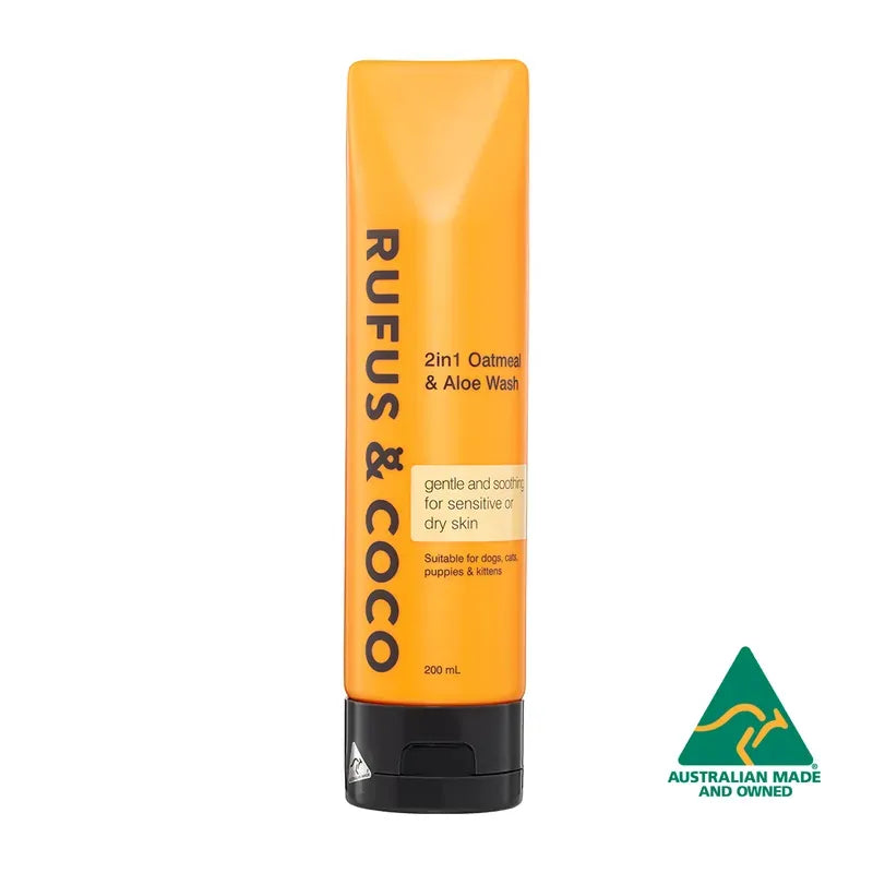 Rufus & Coco 2 In 1 Oatmeal Wash 200Ml