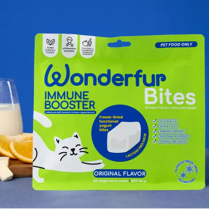 Wonderfur Cat Bites Immune Booster 50G
