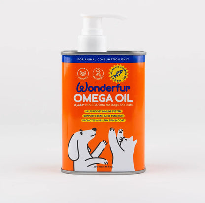 Wonderfur Super Omega Oil For Dogs & Cats 750Ml