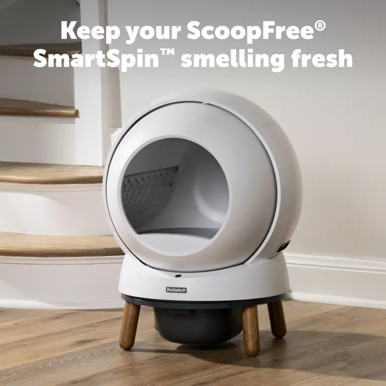 PetSafe – ScoopFree SmartSpin Self-Cleaning Litter Box Deodorizer