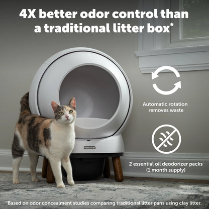 PetSafe – ScoopFree SmartSpin Self-Cleaning Litter Box