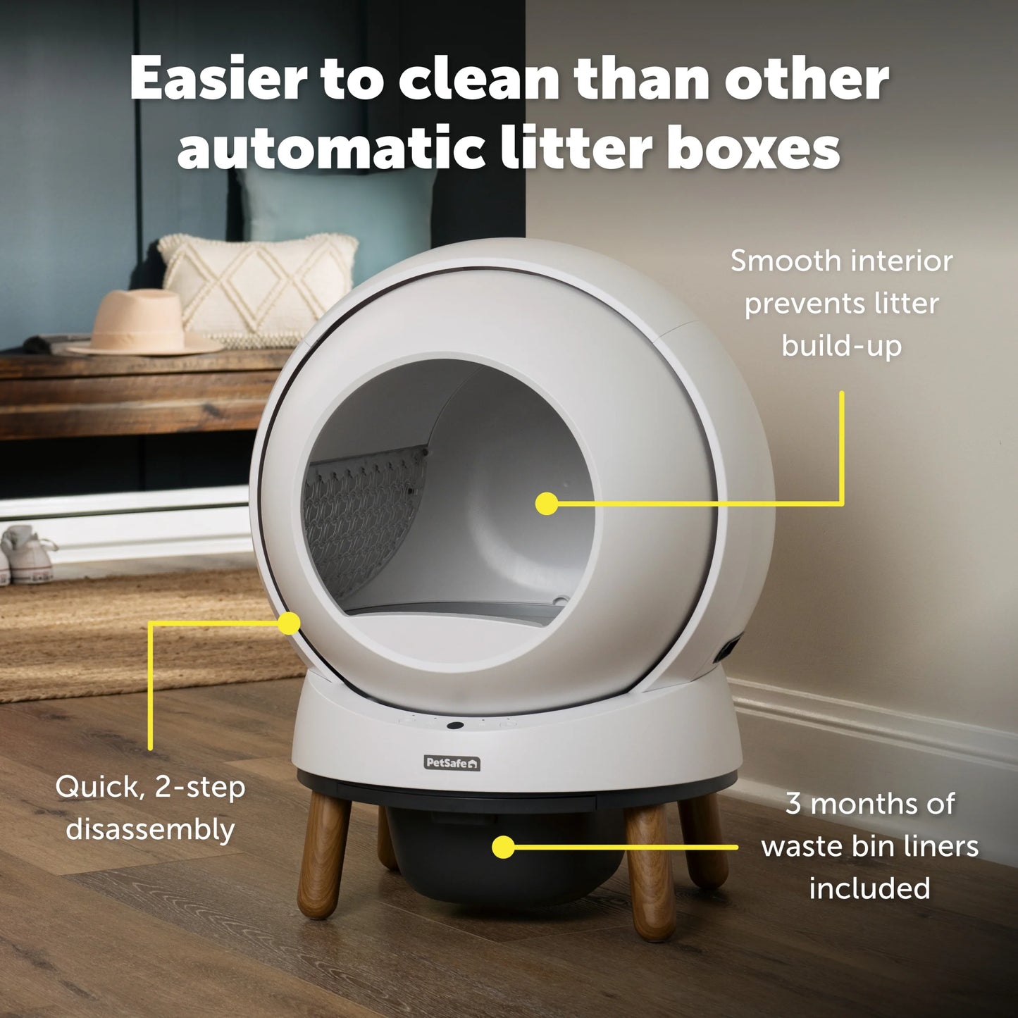 PetSafe – ScoopFree SmartSpin Self-Cleaning Litter Box
