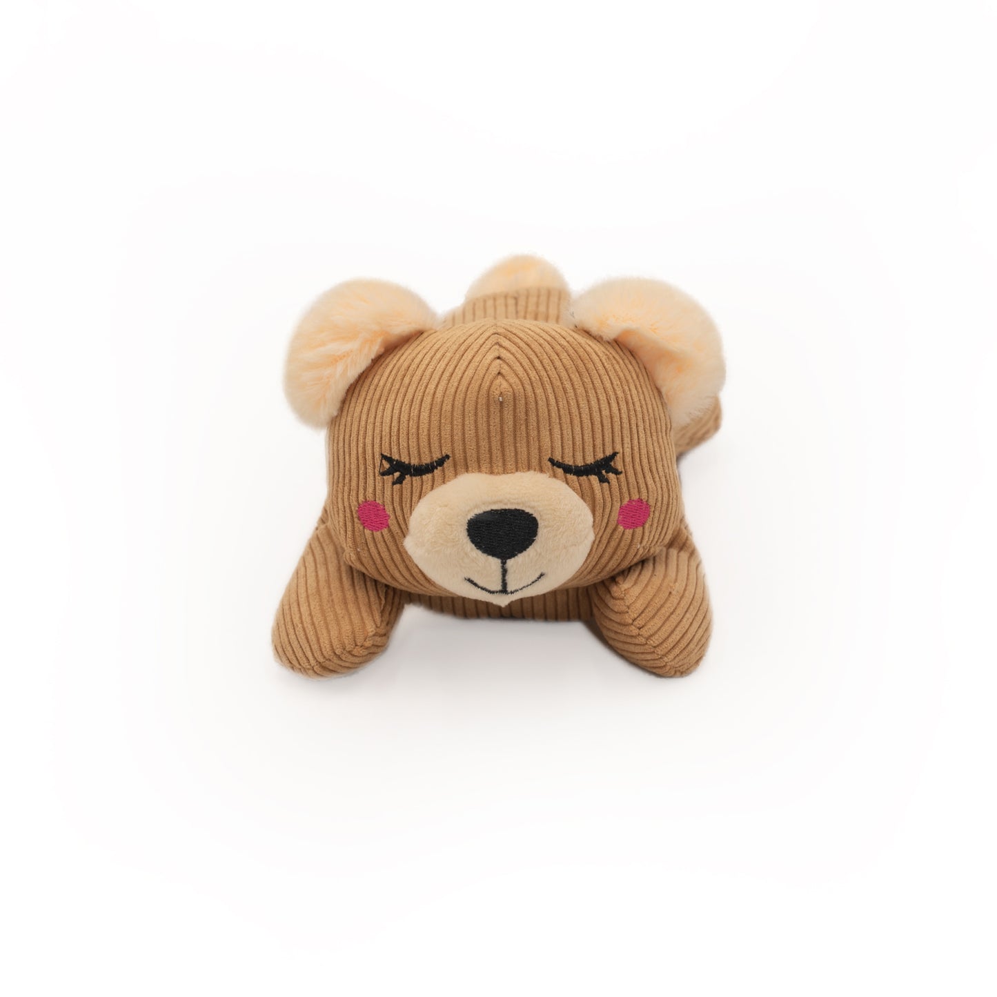 Zippy Paws Snooziez with Silent Shhhqueaker Plush Dog Toy's