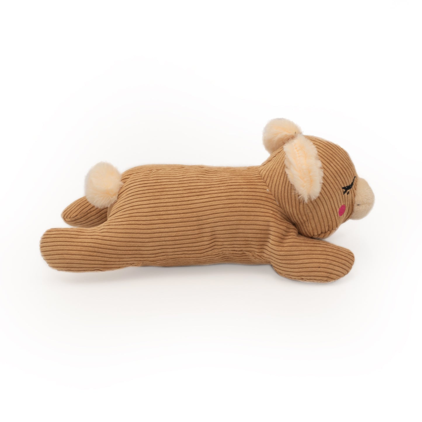 Zippy Paws Snooziez with Silent Shhhqueaker Plush Dog Toy's