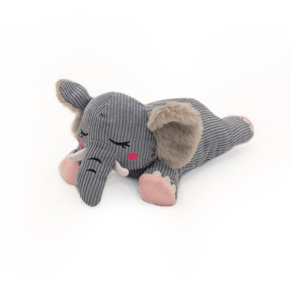 Zippy Paws Snooziez with Silent Shhhqueaker Plush Dog Toy's
