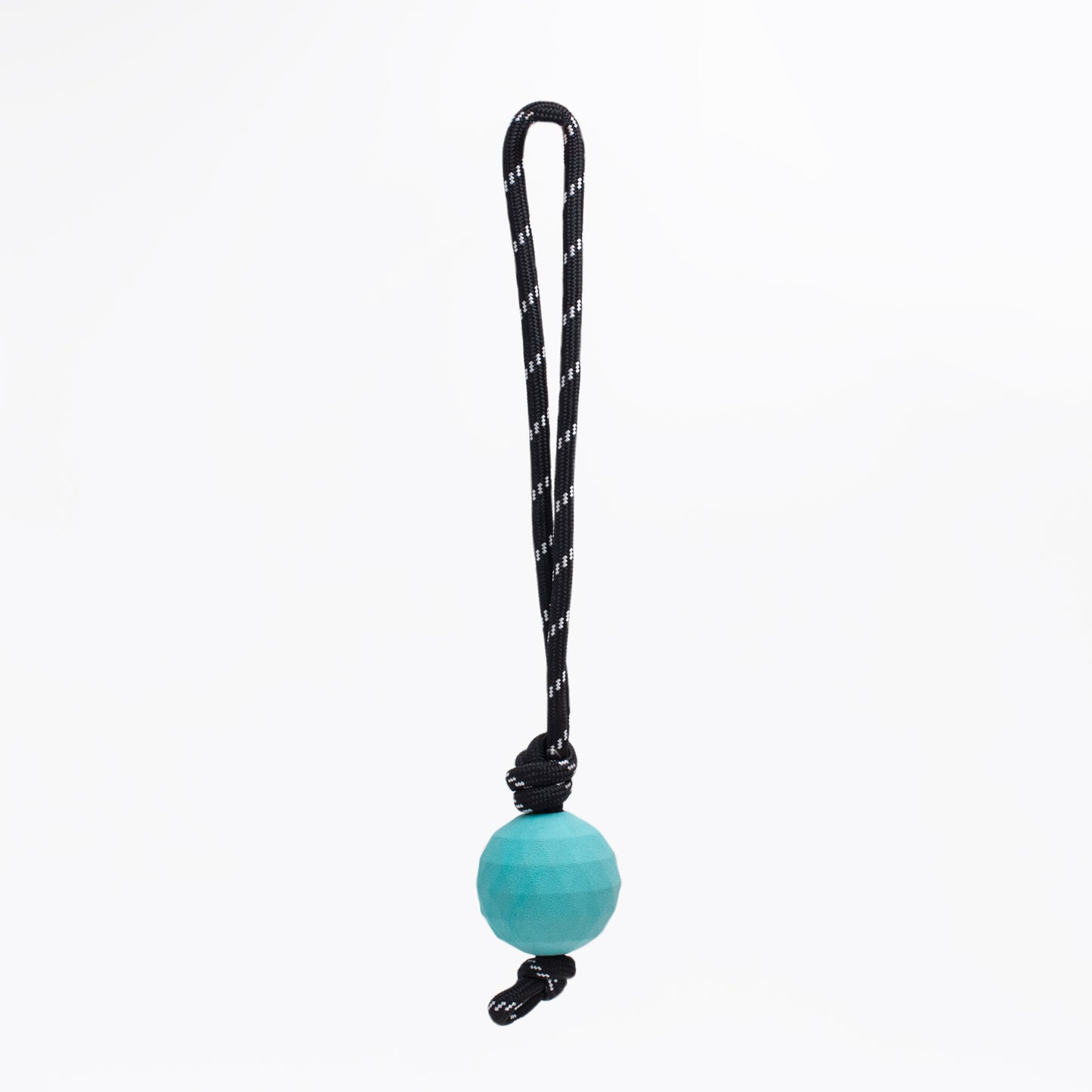 Zippy Paws ZippyTuff Waggle RopeTugz Babble Ball with Unpredictable Bounce