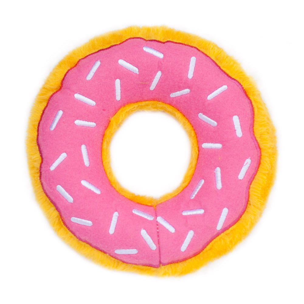 Zippy Paws Donutz Squeaker Dog Toy in a Variety of "Flavours"