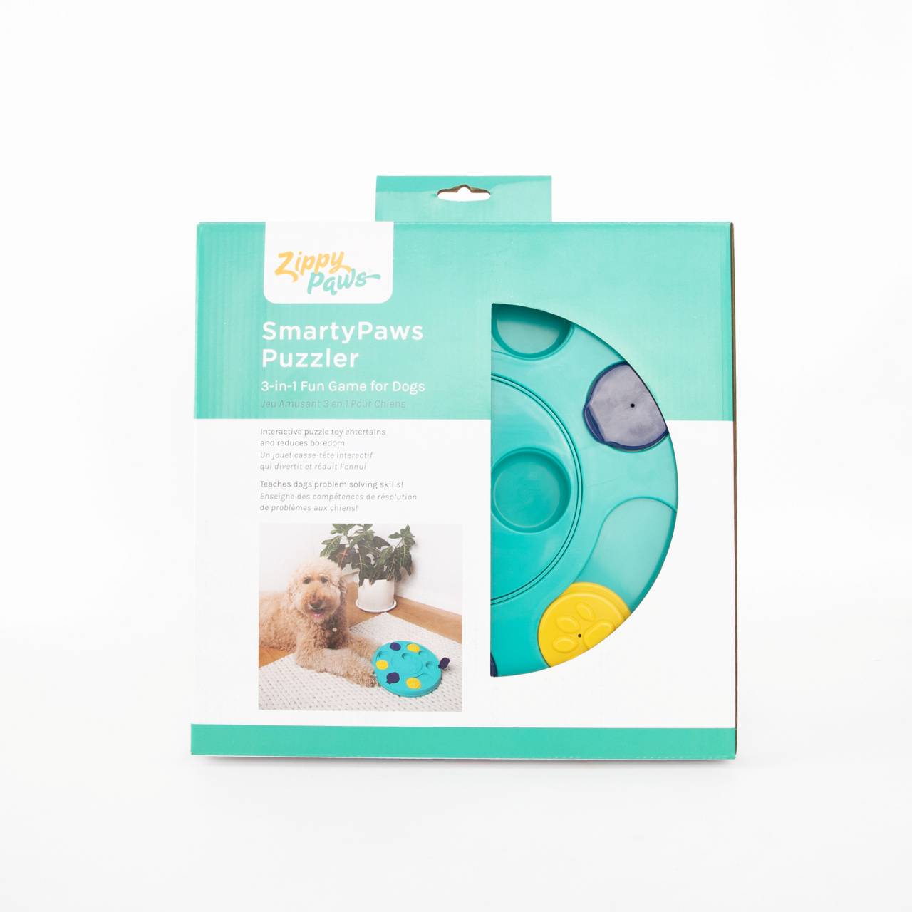 Zippy Paws Smarty Paws Puzzler Interactive Dog Toy
