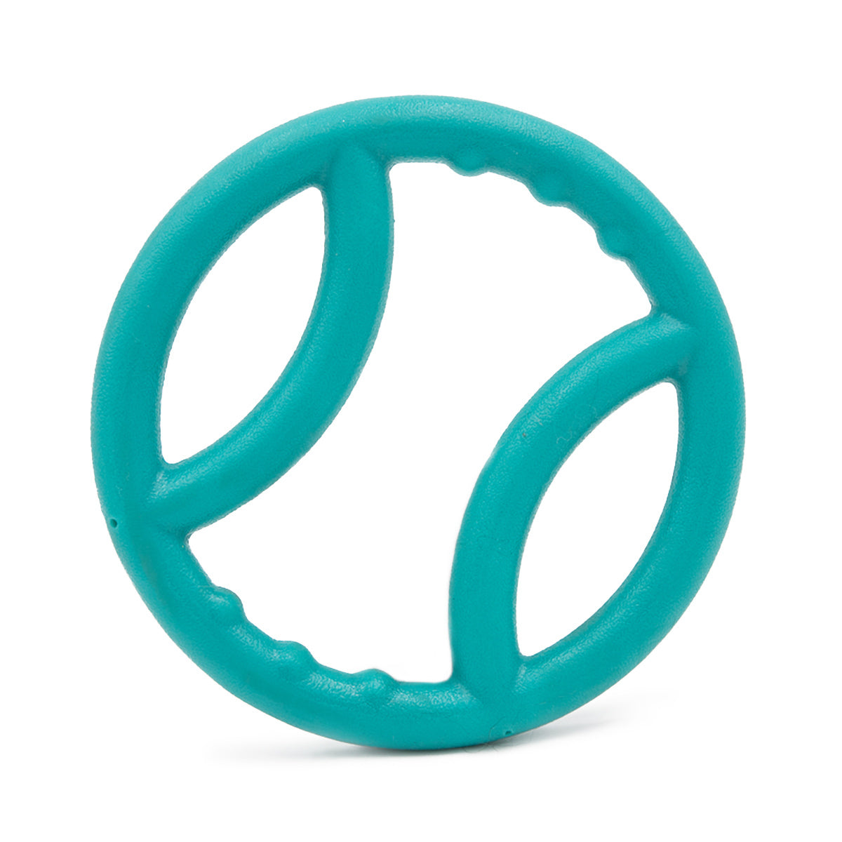 Zippy Paws ZippyTuff TPR Squeaker Ring Tug Dog Toy -