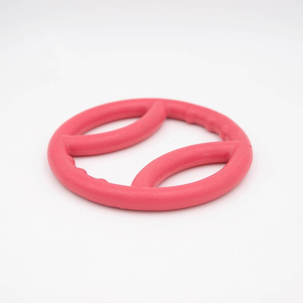 Zippy Paws ZippyTuff TPR Squeaker Ring Tug Dog Toy -