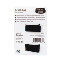 Zippy Paws Adventure Leash Dog Poop Bag Dispenser + BONUS Roll